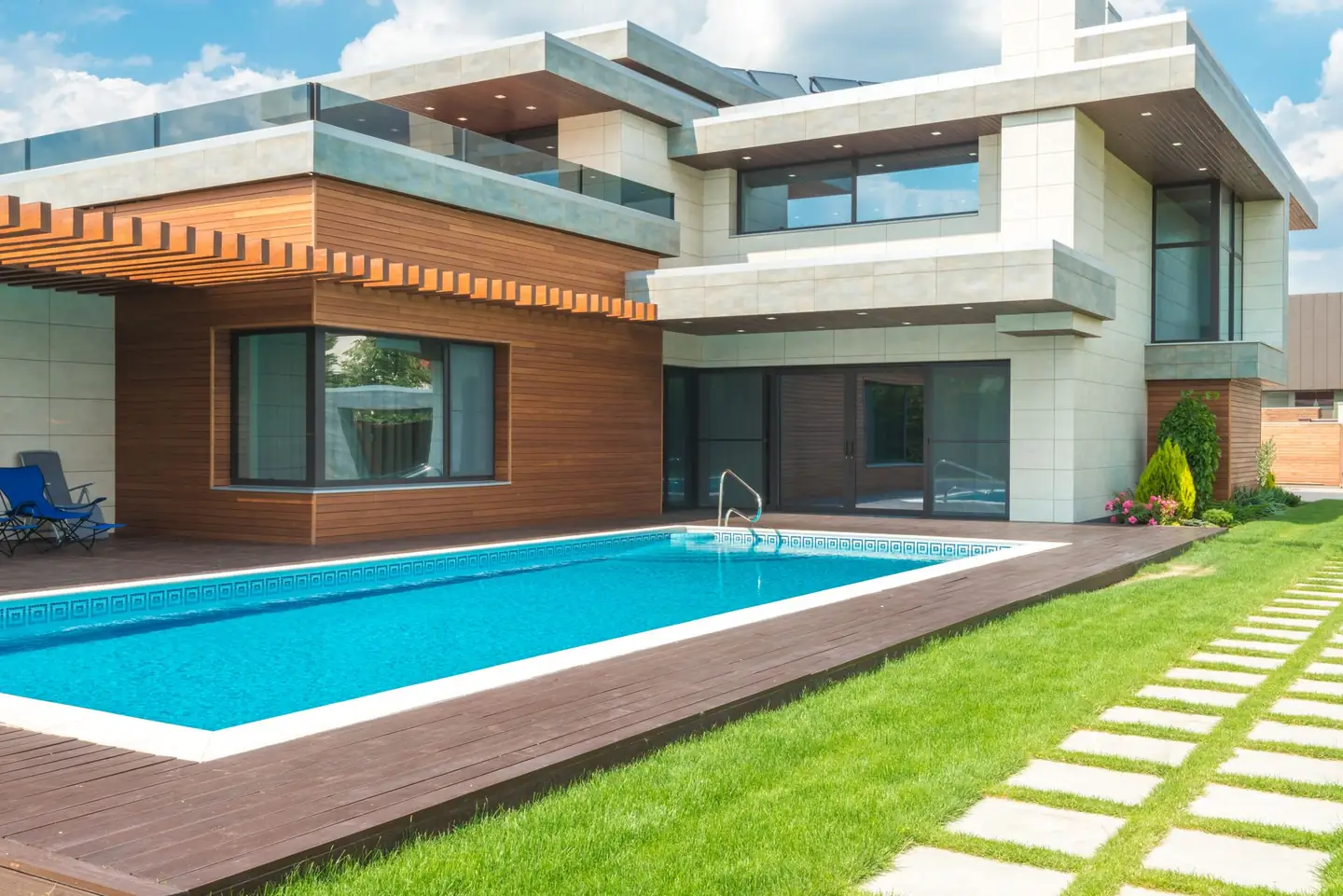 Swimming pool built in Glenfield, NSW